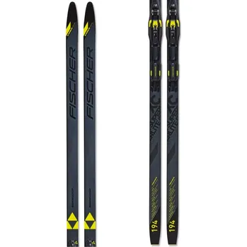 Lyžování Běžky Fischer SUPERLITE CROWN EF + CONTROL STEP 2023/24 204 černá