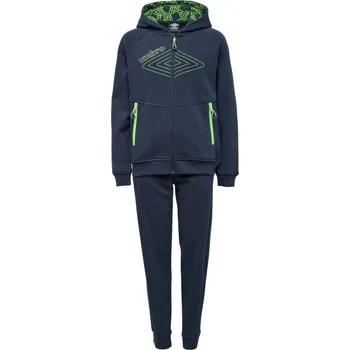 Pánské oblečení Chlapecká tepláková souprava Umbro ASMUND 164/170 Tmavě modrá, Zelená