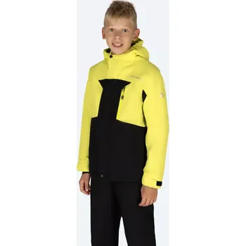 Chlapecké oblečení Bunda Fischer DASH JR 140 žlutá/černá