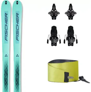 Sjezdové lyže Lyže Fischer TRANSALP 82 CARBON WS + TOUR CLASSIC ST BRAKE 82 + pásy 22/23 148 modrá/černá