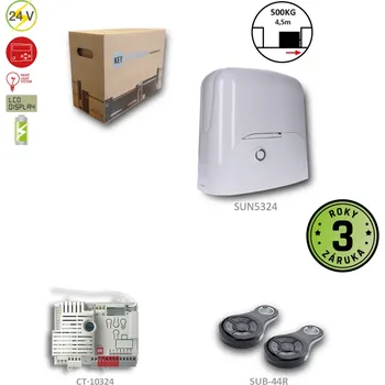 Pohon brány SUNKIT pro posuvnou bránu do 500kg