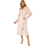 L&L Aura dlouhý dámský župan béžový