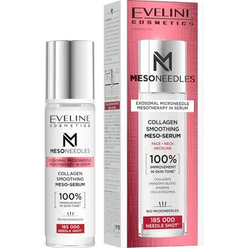 Pleťové sérum Eveline Cosmetics Meso kolagenové vyhlazující mezo serum na obličej, 30 ml
