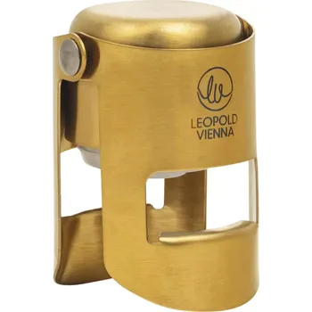 LEOPOLD VIENNA Arinto Uzávěr na šumivé víno, zlatý, výška: 170 mm, délka: 75 mm