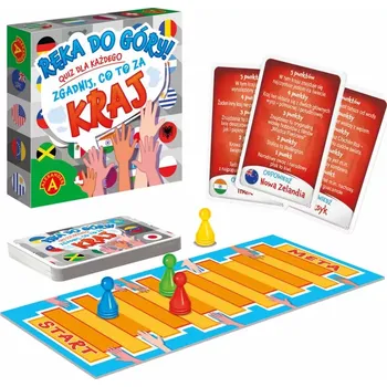 Desková hra Kvízová hra Ręka do góry! Uhodni stát od ALEXANDER