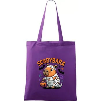 SCARYBARA - Taška bavlněná - 42 x 38 cm ( Fialová )
