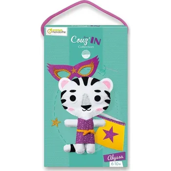 Hračka Kreativní sada dětské šití Avenue Mandarine - tygřice Alyssa