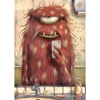 Heye Zozoville: Selfie puzzle 1000 dílků