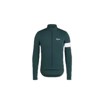 Cyklistická bunda Rapha Core pánská zimní cyklistická bunda Forest Green - XL