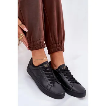 Dámské tenisky Dámské nízké tenisky z ECO kůže Big Star – černé Velikost: 36