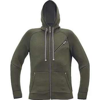 Pánská mikina NEURUM mikina tm.olivová