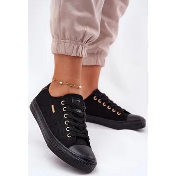 Dámské tenisky Dámské plátěné tenisky Big Star – černé Velikost: 37