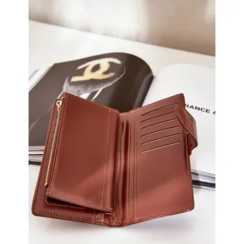 Peněženka Dámská peněženka z eko kůže hnědá Kalinessa Velikost: Univerzální