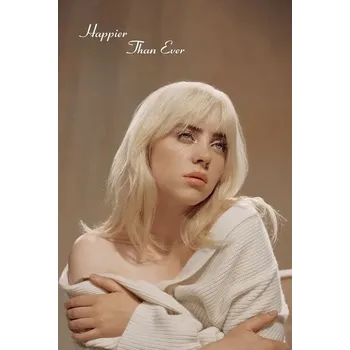 Plakát Plakát 61x91,5cm - Billie Eilish: Happier Than Ever