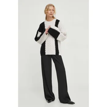 Pánský svetr Vlněný svetr Herskind 4925990 béžová 01A, vel. S