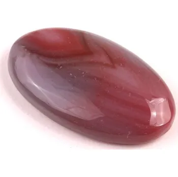 Přírodní kámen Kabošon Achát Botswana č.6830 (34x20x7mm)