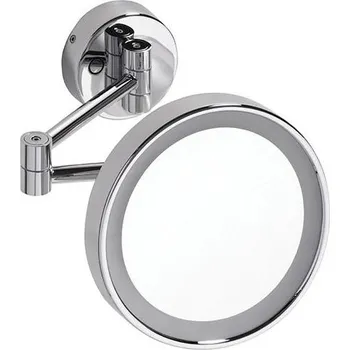 Zrcadlo Kosmetické zrcátko 22x20 cm stříbrná