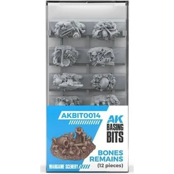 Modelářská barva Dekorace AK Interactive - Bones Remains (12 ks)