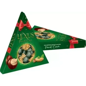 Čokoláda Lexus triangl peanut cream 120g