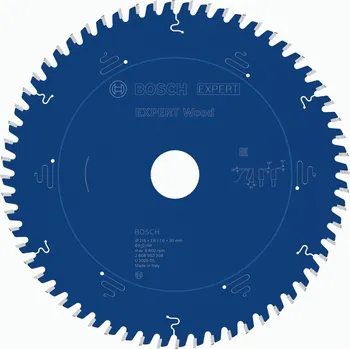 Příslušenství k pile BOSCH EXPERT Wood Pilový kotouč, 216 × 2,6/1,6 × 30 mm, T60 2608902208 free_store_pickup