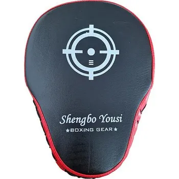 Lapa na box a MMA Lapa tréninková pro bojové sporty box 27 cm červená