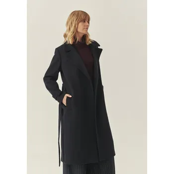 Dámský kabát Tatuum VLNĚNÝ KABÁT S OPASKEM – SIDE
