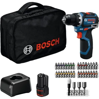BOSCH GSR 12V-32 PROFESSIONAL Akumulátorový vrtací šroubovák, 2x 2.0Ah, taška 06019N7004 extended_warranty