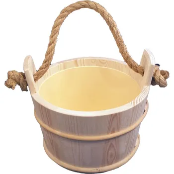 Rauman Kiulu ja Tynnyritehdas Vědro do sauny 4l, borovice / lano