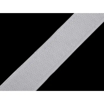 Zip Suchý zip háček samolepicí šíře 20 mm Varianta: bílá, Balení: 25 m