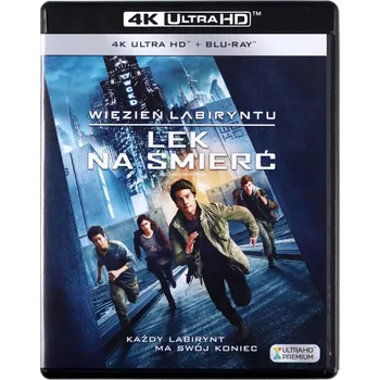 Blu-ray film Więzień labiryntu: Lek na śmierć Blu-ray disk