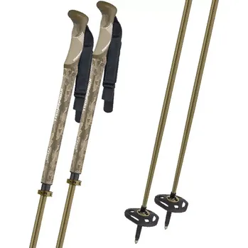 Sjezdová hůlka Hůlky Komperdell FATSO VARIO - Ti 2023/24 110-140 hnědá