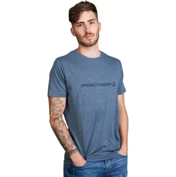 Pánské tričko Tričko Fischer BIG LOGO M modrá
