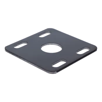 Zábradlí Platňa univerzální 120x120x4mm, bez povrchovej úpravy s dierou