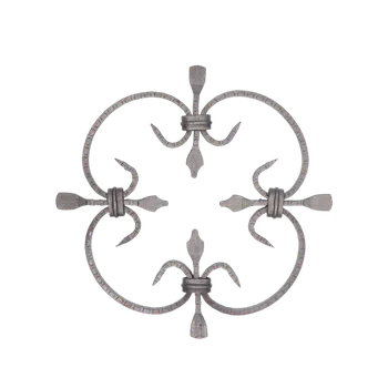 Kovářský ornament H 250 x L 250mm,10 x 5mm