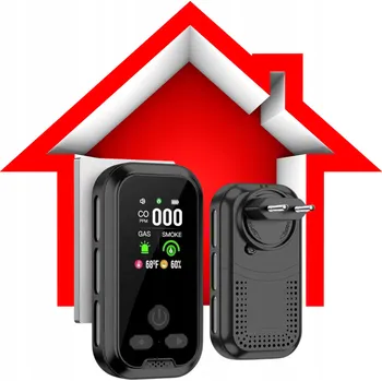 Bezpečnostní detektor Gedsffati Detektor plynu CO alarm Senzor oxidu uhelnatého