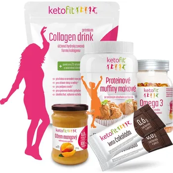 Kosmetická sada Balíček pro vitální babičku - Jahoda