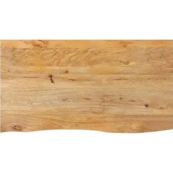 Konferenční stolek vidaXL Stolní deska živá hrana 110 x 60 x 2,5 cm masivní mangovník [370551] Barva: Přírodní