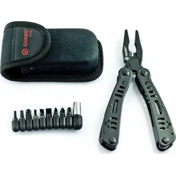 Multifunkční nůž Multifunkční nářadí Ganzo G103 POUZDRO na bity, kleště, nůž , pila