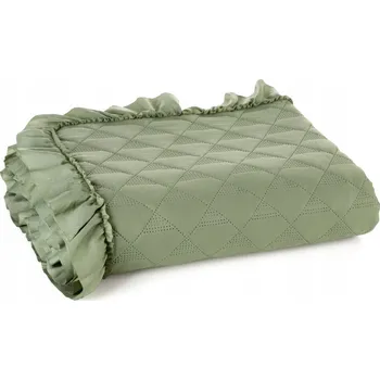 Přehoz na lůžko Přehoz na postel Eurofirany polyester 220 cm x 240 cm zelený