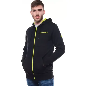 Pánská mikina Mikina Fischer LOGO HOODY L černá