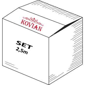 2,5 m set pro 16,76 mm sklo, k hliníkovým profilům AL-L121, AL-L131, AL-L141 a AL-L151. Obsahuje: těsnění AG-00 2,5 m, AG-17 2,5 m, podložky AP-K122 10 ks, klíny AP-K17 10 ks