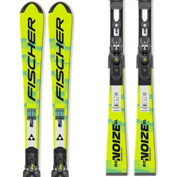 Sjezdové lyže Lyže Fischer RC4 WORLDCUP NOIZE SL MEN M PLATE 25/26 165 žlutá