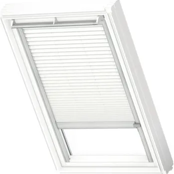 Roleta Plisé roleta na střešní okno VELUX elektrická FML PK06 1016K bílá