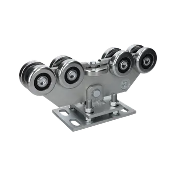 Pohon brány Vozík INTERMEDIO pro samonosný systém Combi Arialdo do 470kg, 9 kolečkový, výškově nastavitelný, pro profil 80x85mm