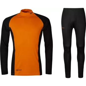 Set pánského termoprádla Set Halti Avion XL černá/oranžová