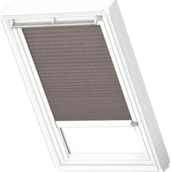 Roleta Plisé roleta na střešní okno VELUX elektrická FML SK10 1276KWL hnědá