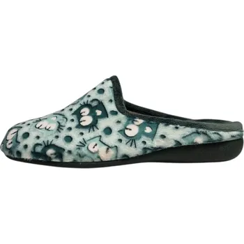 Dámská zdravotní obuv MEDI LINE dámské pantofle 7900-20 zelené Velikost: 38