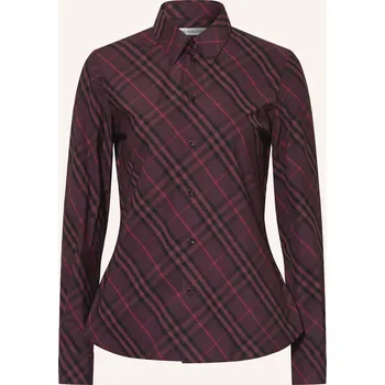 Dámská halenka Burberry Dámská Košilová Halenka Simone, tmavě fialová /...