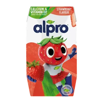 Rostlinné mléko Alpro Sójový nápoj Kids Jahoda 200 ml