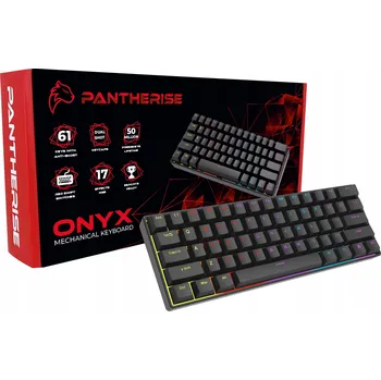 Klávesnice Mechanická klávesnice KLAWIATURA MECHANICZNA PANTHERISE RGB LED